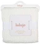 Lulujo: Waffle Blanket - Cream Vanilla