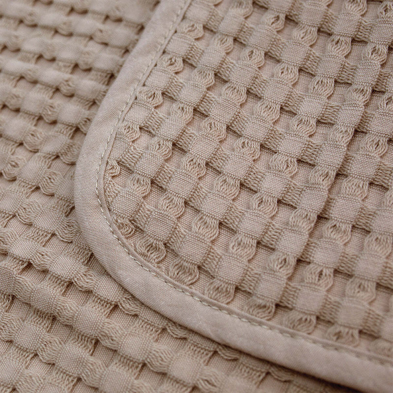 Lulujo: Waffle Blanket - Sand