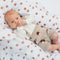 Lulujo: Cotton Swaddles - Mushroom & Sand (2 Pack)