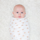 Lulujo: Cotton Swaddles - Rainbow & Suns (2 Pack)