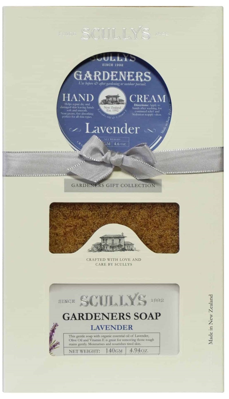 Scullys: Cream & Soap Gift Set - Gardeners (370g)