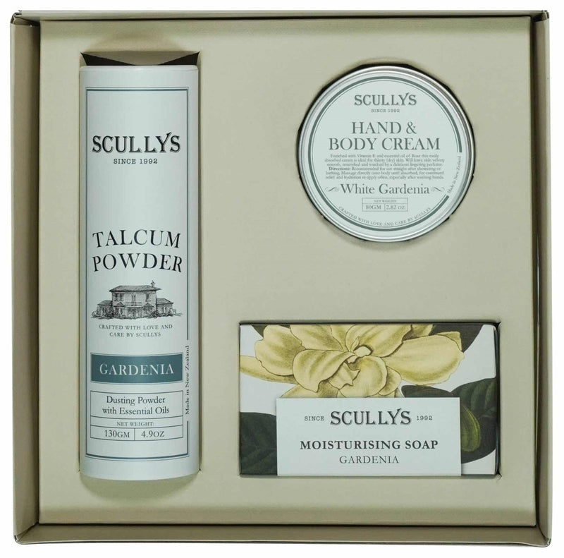 Scullys: White Gardenia Sleeve Gift Box (410g)