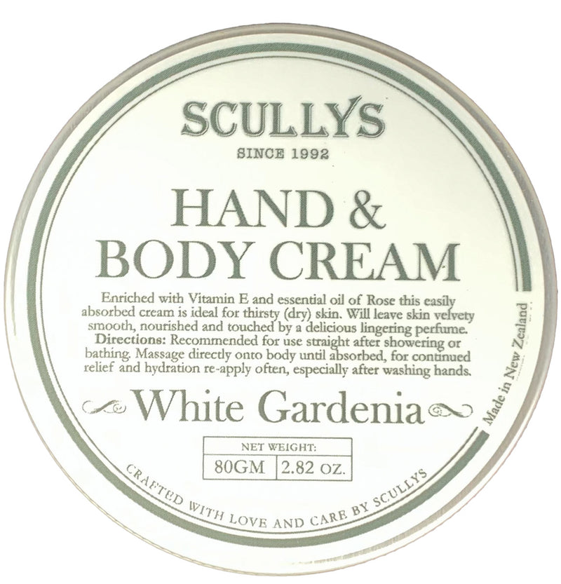 Scullys: White Gardenia Sleeve Gift Box (410g)