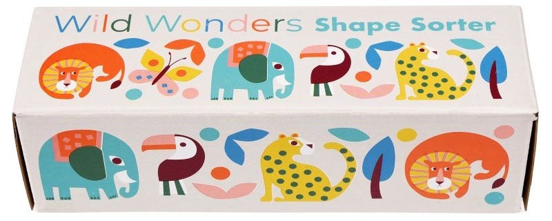 Rex London: Wild Wonders Wooden Shape Sorter