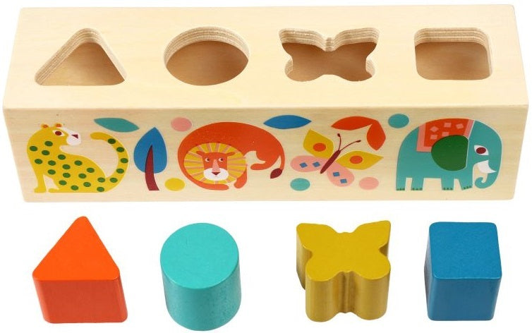 Rex London: Wild Wonders Wooden Shape Sorter