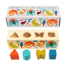 Rex London: Wild Wonders Wooden Shape Sorter