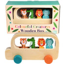 Rex London: Colourful Creatures Wooden Bus