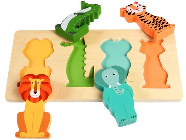 Rex London: Colourful Creatures Wooden Puzzle