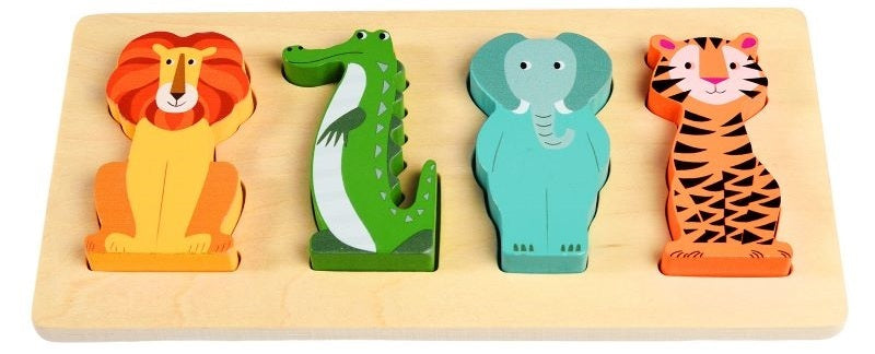 Rex London: Colourful Creatures Wooden Puzzle