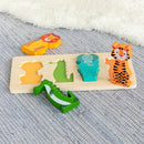 Rex London: Colourful Creatures Wooden Puzzle