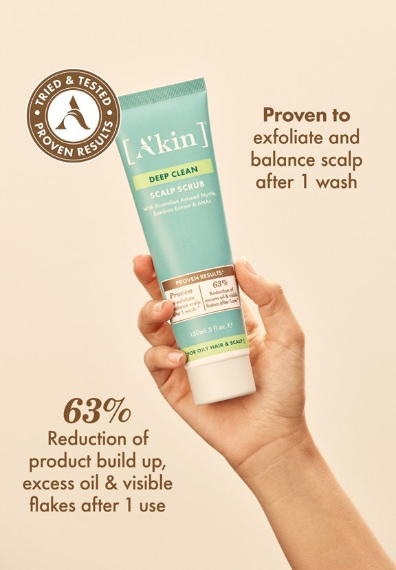 A'Kin: Deep Clean Scalp Scrub (150ml)