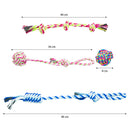 Zoomies Dog Rope Toys 4 Pack