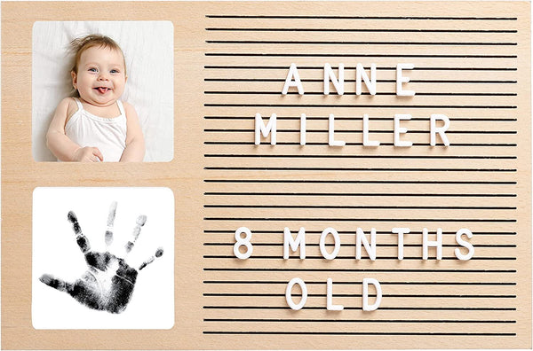 Pearhead: Baby Prints Letterboard Frame