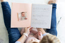 Pearhead: Rainbow Baby Book - Blush