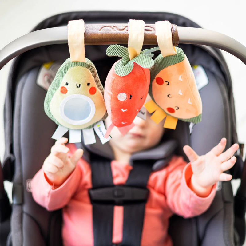 Pearhead: Stroller Toy Set of 3 - Fruit