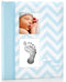 Pearhead: Chevron Baby Book - Blue