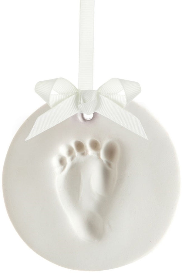 Pearhead: Baby Prints Hanging Keepsake - White