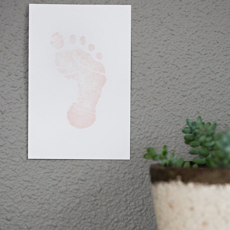 Pearhead: Newborn Baby Handprint/Footprint Ink Pad - Pink