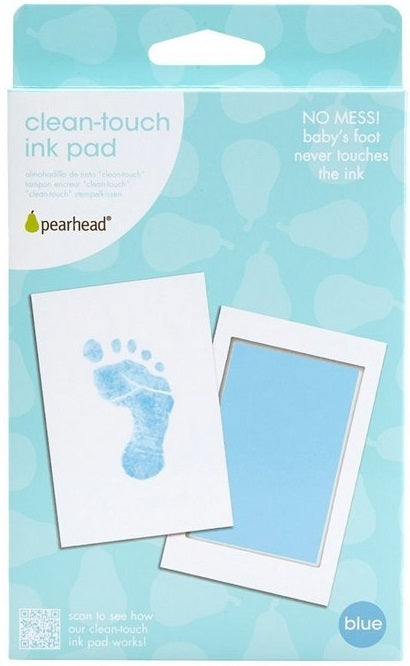 Pearhead: Newborn Baby Handprint/Footprint Ink Pad - Blue