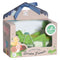 Tikiri: Garden Animals Teether and Rattle Toy - Grasshopper (Gift Boxed)