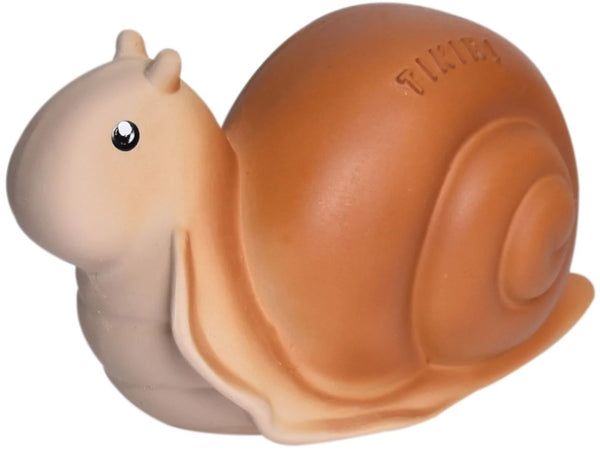 Tikiri: Garden Animals Teether and Rattle Toy - Snail