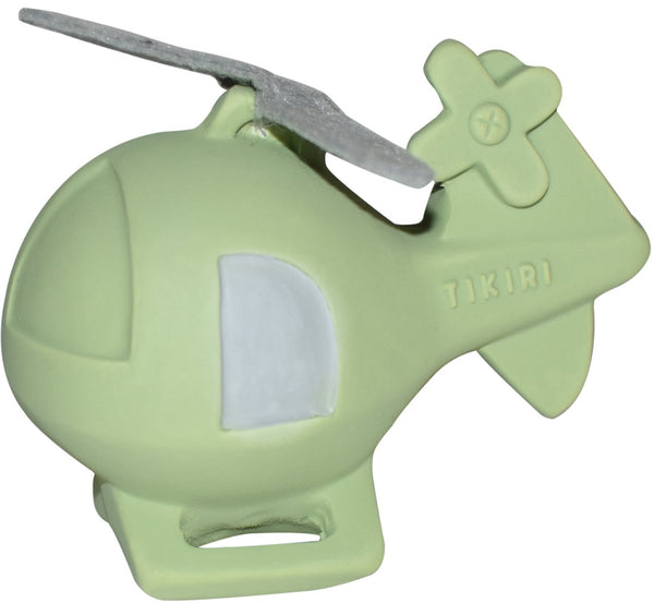 Tikiri: My 1st Tikiri Vroom Vroom Teether - Helicopter (Gift Boxed)