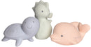 Tikiri: My 1st Tikiri Ocean Buddies Bath Set - Seahorse/Turtle/Dolphin