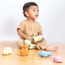 Tikiri: My 1st Tikiri Vroom Vroom Teether - Rocket (Gift Boxed)