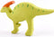 Tikiri: Natural Rubber Rattle & Bath Toy - Baby Parasaurolophus