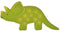 Tikiri: Natural Rubber Rattle & Bath Toy - Triceratops