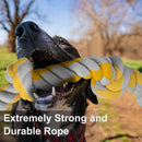 Zoomies Dog Rope Toy - Yellow