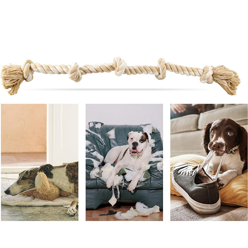 Zoomies Dog Rope Toy - Khaki