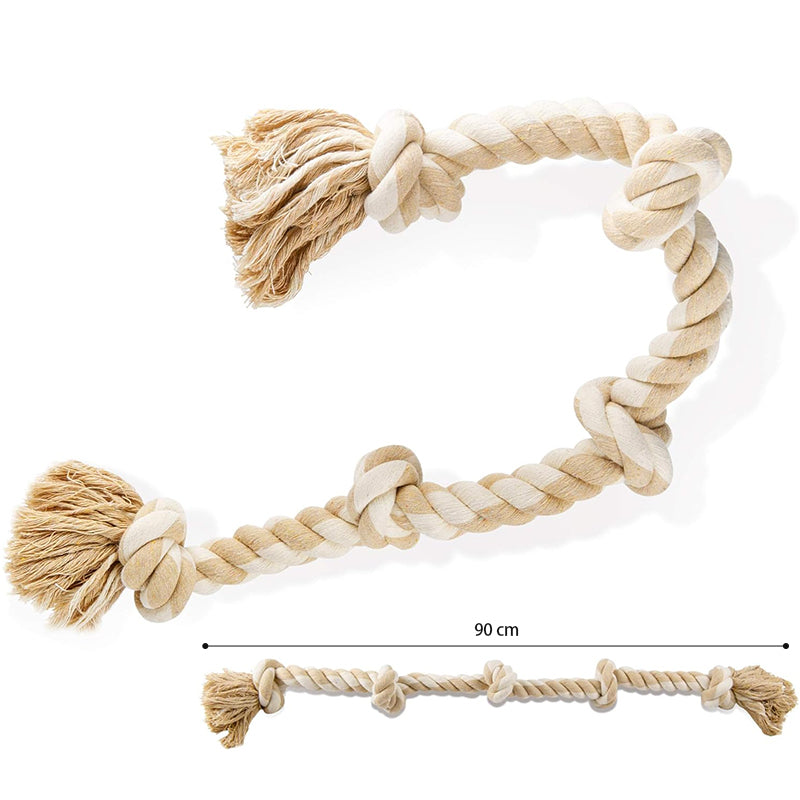 Zoomies Dog Rope Toy - Khaki