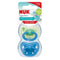 NUK: Signature Silicone Soother - 18-36mths Green (2 Pack) (18-36 Months)