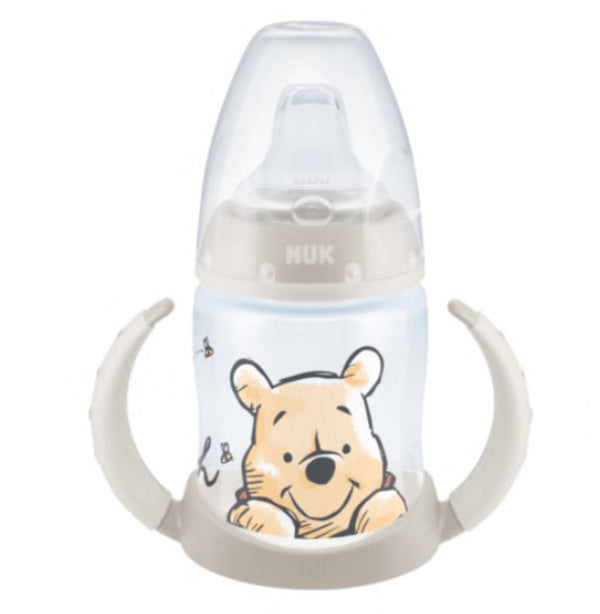 NUK: Winnie the Pooh First Choice PP Learner Bottle - White Base (150ml)