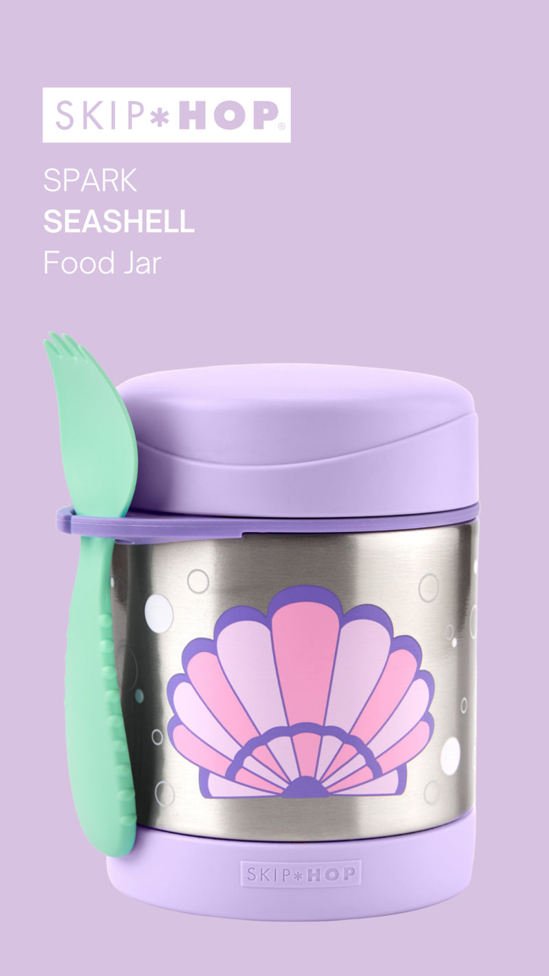 Skip Hop: Spark Style Insulated Food Jar - Seashell