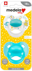 Medela: Original Soother - Blue 18+mth (2 Pack)