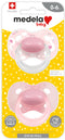 Medela: Original Soother - Pink 0-6mth (2 Pack)