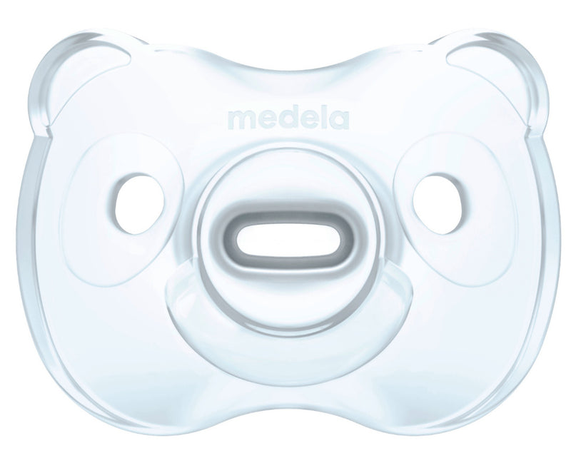 Medela: Silicone Soother - Blue 0-6mth (2 Pack)