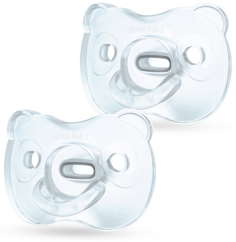 Medela: Silicone Soother - Blue 6-18mth (2 Pack)