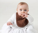 Mum 2 Mum: Infant Wonder Bib - Chocolate (Birth - 6 Months)