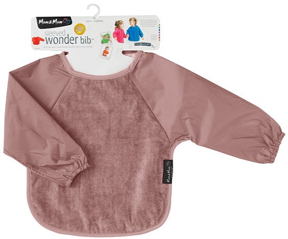 Mum 2 Mum: Long Sleeved Wonder Bib - Dusty Pink (6-18 Months)