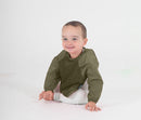 Mum 2 Mum: Long Sleeved Wonder Bib - Olive (6-18 Months)