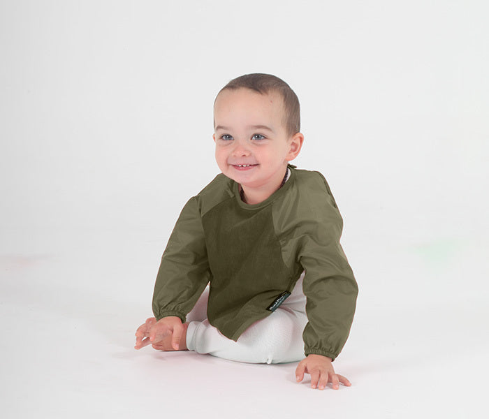 Mum 2 Mum: Long Sleeved Wonder Bib - Olive (6-18 Months)