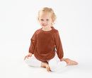 Mum 2 Mum: Long Sleeved Wonder Bib - Rust (6-18 Months)