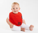 Mum 2 Mum: Kiwiana Wonder Bib - Red (Birth - 3 Years)