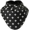 Mum 2 Mum: Fashion Bandana Bib - Black Plus/Black (4 Months - 3 Years)