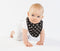 Mum 2 Mum: Fashion Bandana Bib - Black Plus/Black (4 Months - 3 Years)