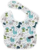 Mum 2 Mum: Waterproof Bibs 2 Pack - Dinosaurs/Spaceships (Birth - 3 Years)