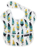 Mum 2 Mum: Waterproof Bibs 2 Pack - Sloths/Feathers (Birth - 3 Years)